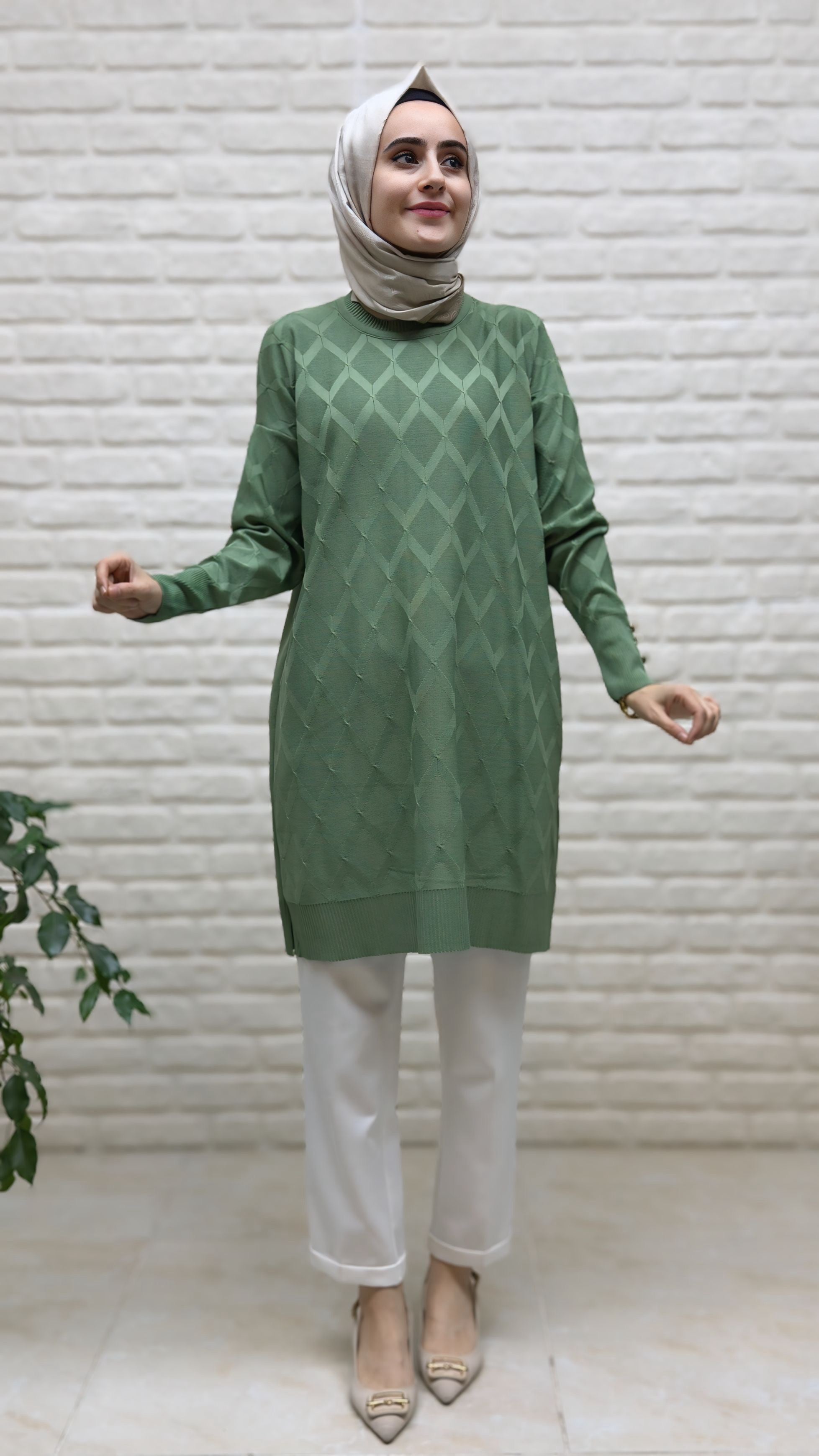 Novalüks Soğuk İp Tunik 3288