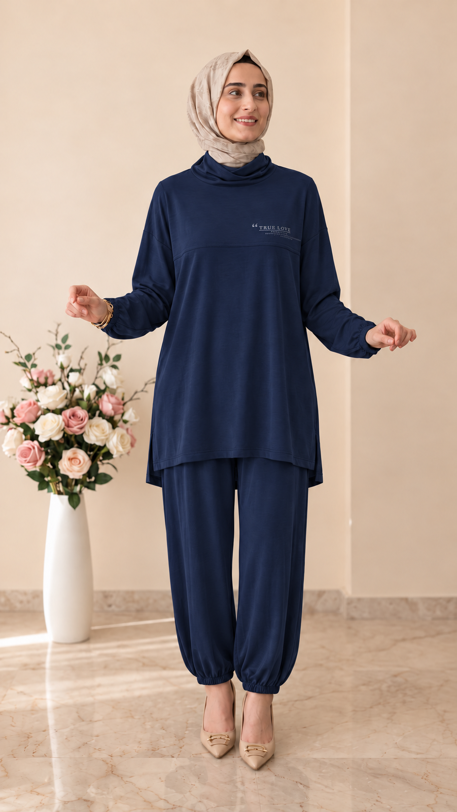 Tripen Şalvar Pantolonlu Takım 3764