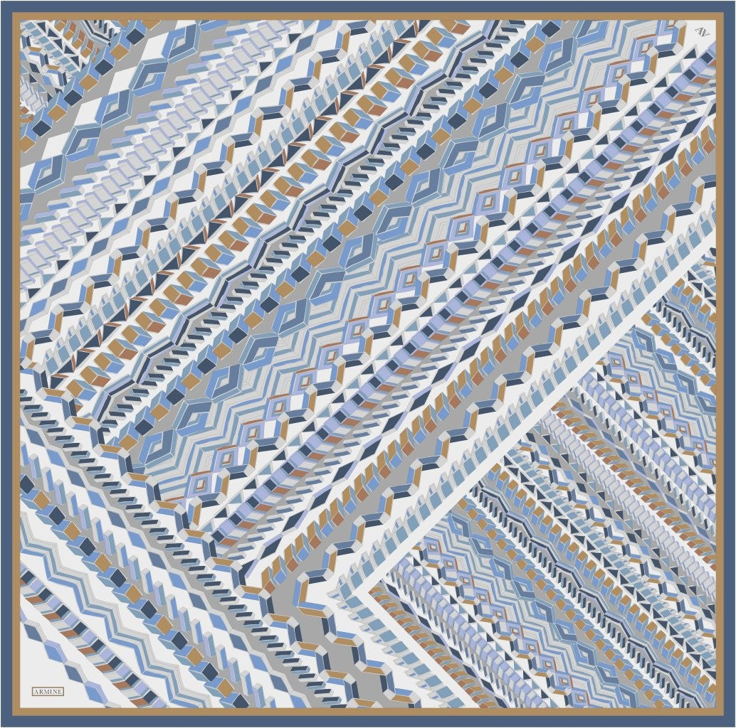 Armine Sura İpek Eşarp 9542D