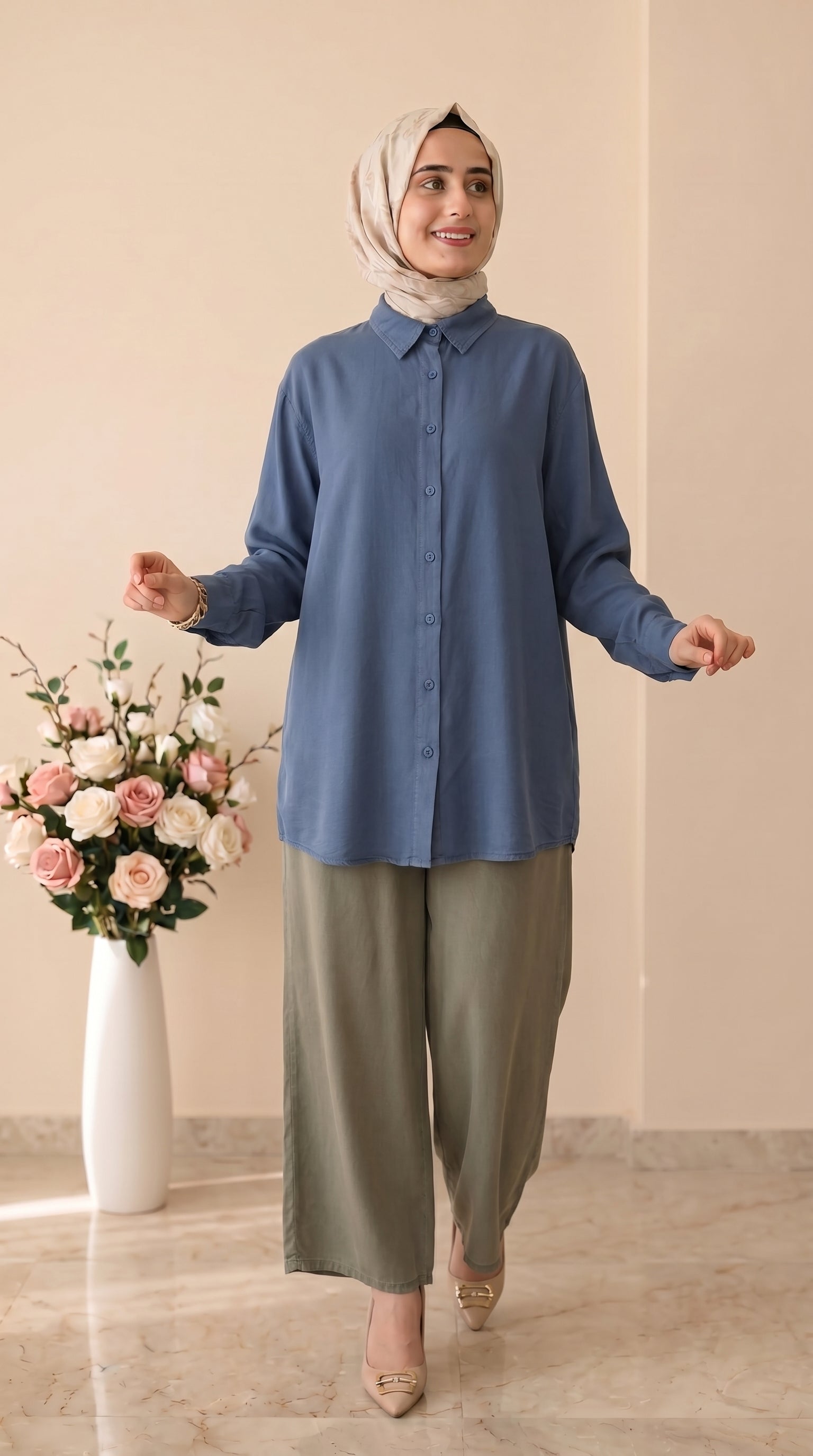 Beranisa Tensel Pantolon 4033