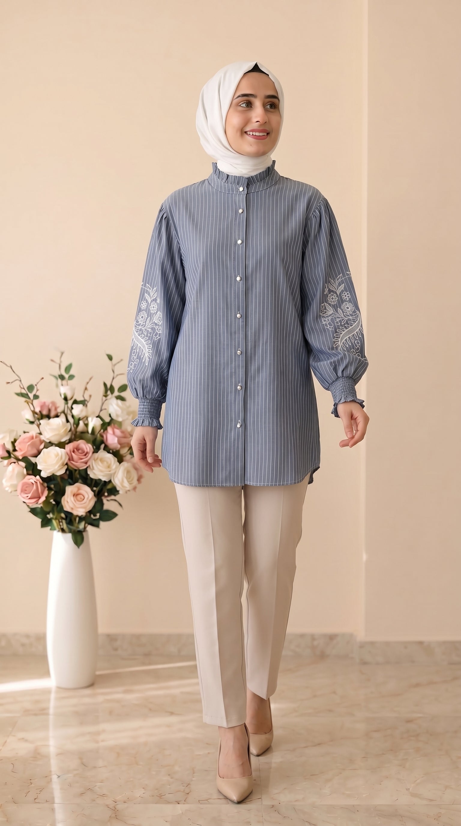 Doque Çizgili Tunik 10203