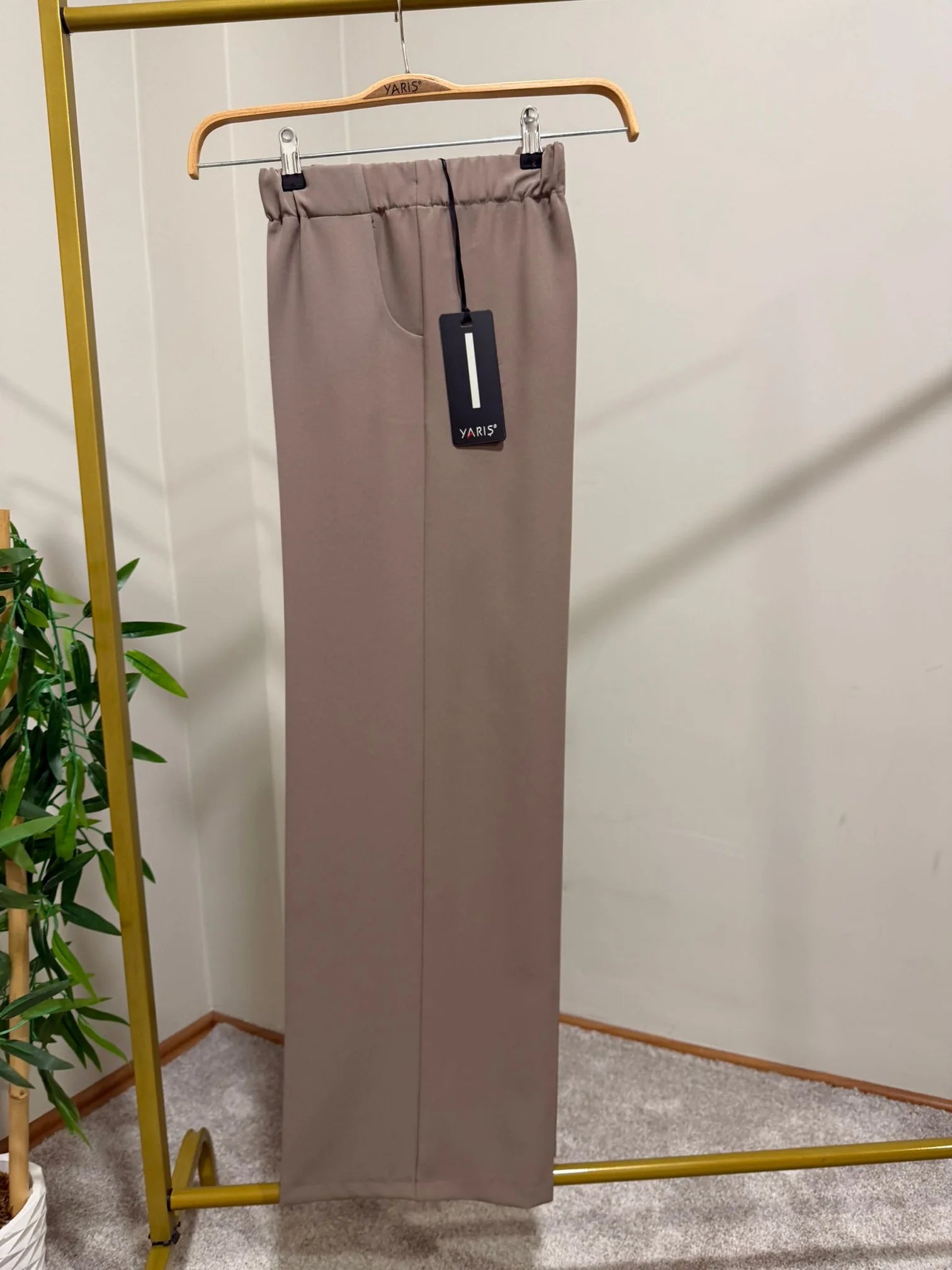 Yarış Bol Paça Pantolon 002