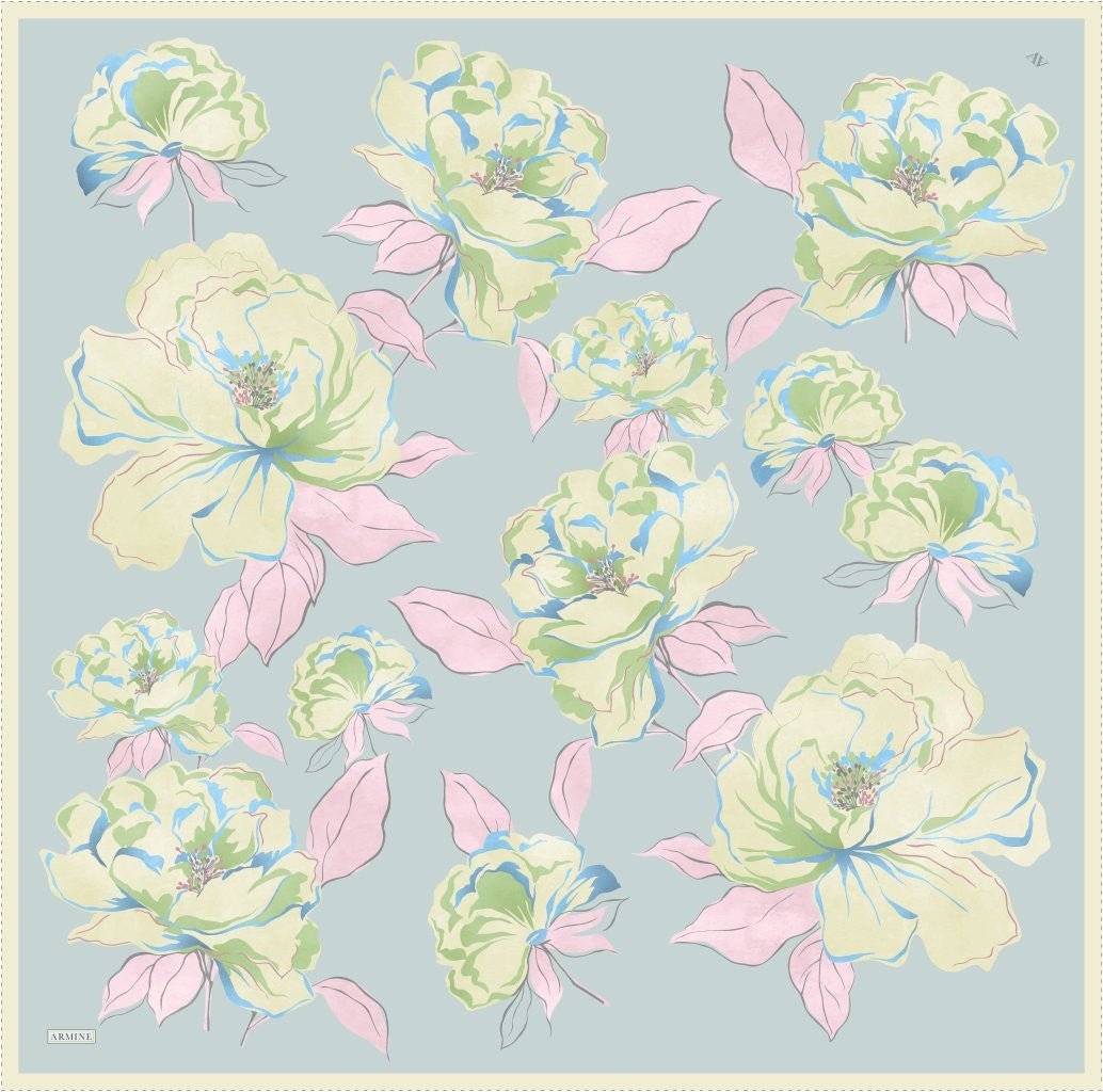 Armine Sura İpek Eşarp 9509D