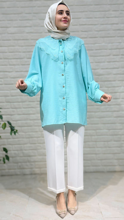 Miss Hece Bebe Yaka Gömlek 7577