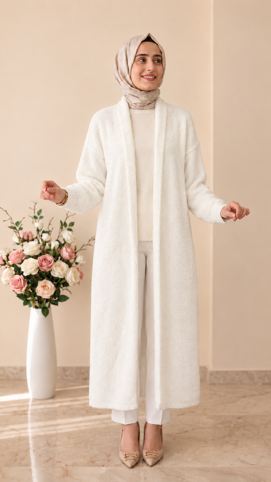 Beranisa Angora Uzun Hırka 3372