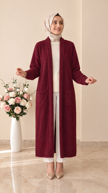 Beranisa Angora Uzun Hırka 3372
