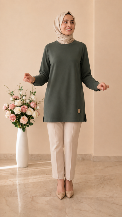 Kado Klasik Basic Tunik 9218