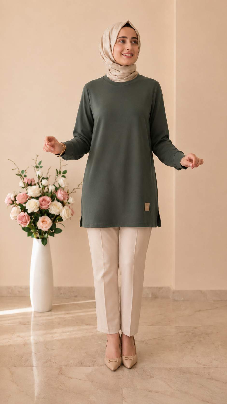 Kado Klasik Basic Tunik 9218