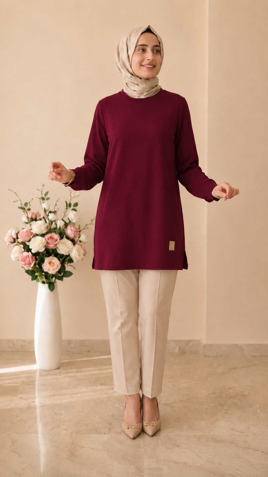 Kado Klasik Basic Tunik 9218
