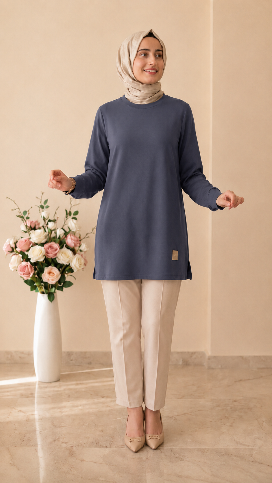 Kado Klasik Basic Tunik 9218