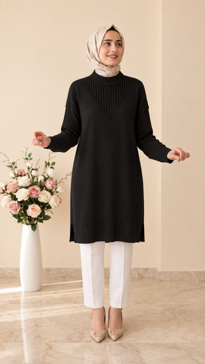 Beranisa Sopuk İp Tunik 3377