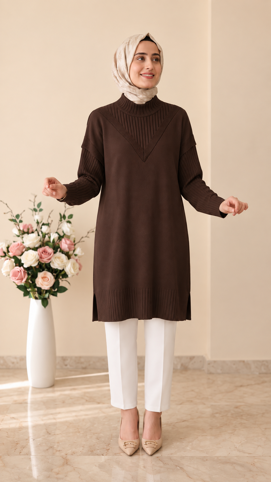 Beranisa Sopuk İp Tunik 3377