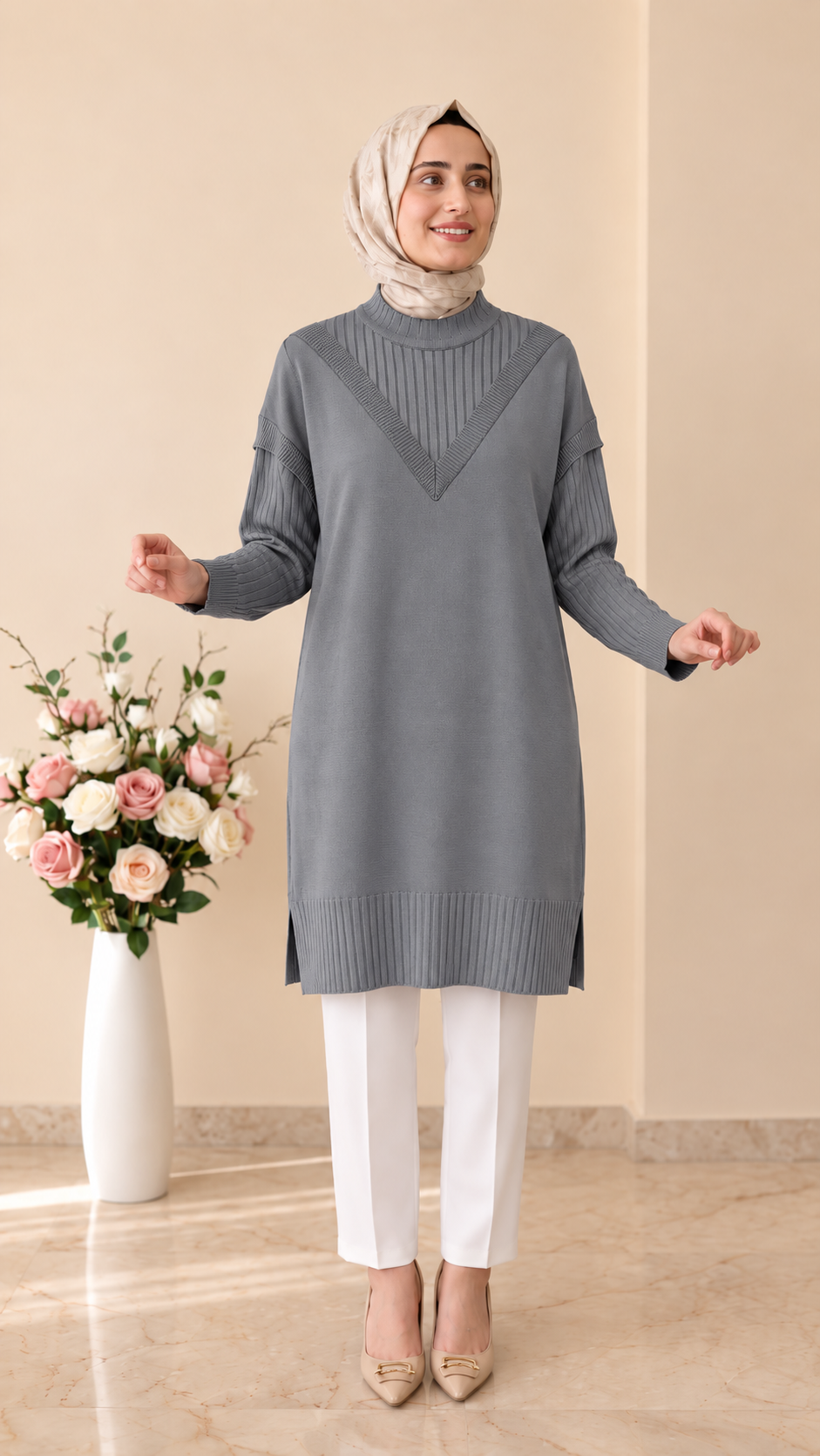 Beranisa Sopuk İp Tunik 3377