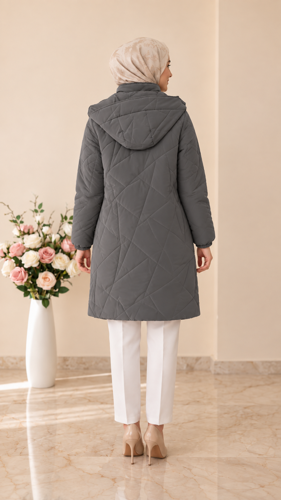 Doque Fernuarlı Kapşonşu Şişme Mont 67015