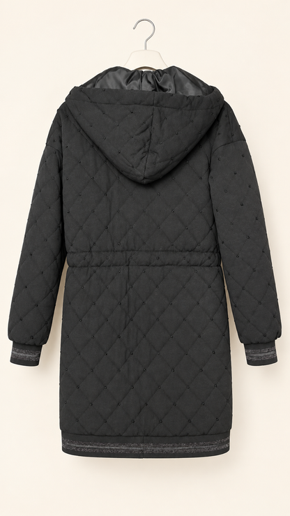 Ady Fashion Kapitone Kısa Kap 3000