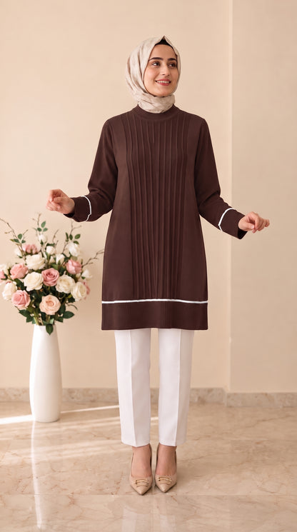 Kado Çizgi Detaylı Tunik 260072
