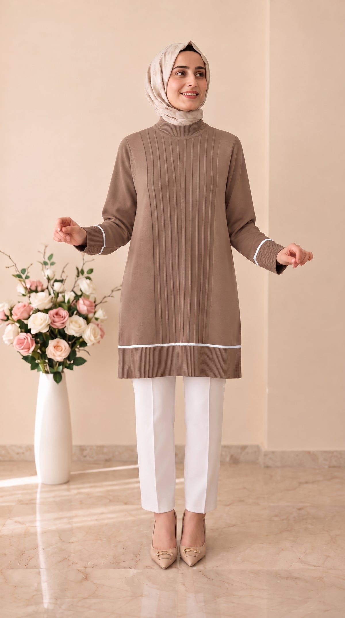 Kado Çizgi Detaylı Tunik 260072