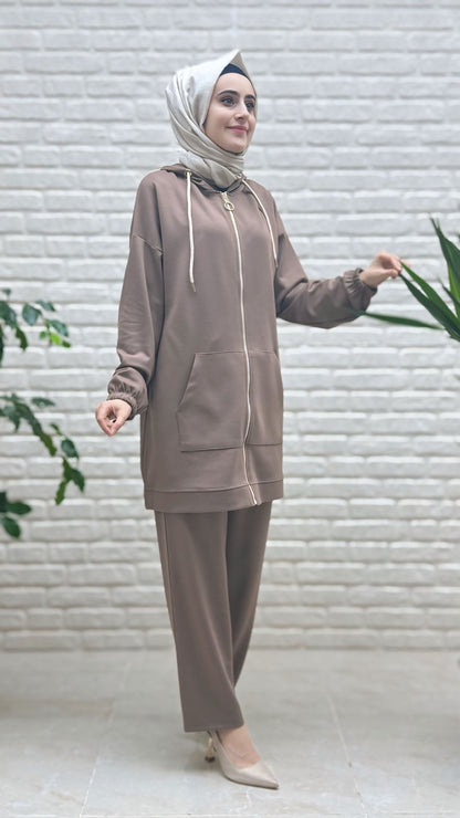 Kado Kapşonlu Pantolonlu Takım 251322
