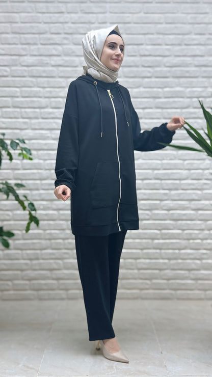 Kado Kapşonlu Pantolonlu Takım 251322