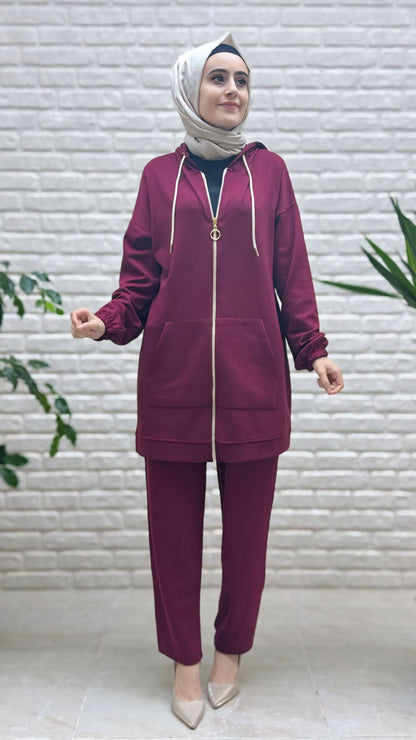 Kado Kapşonlu Pantolonlu Takım 251322