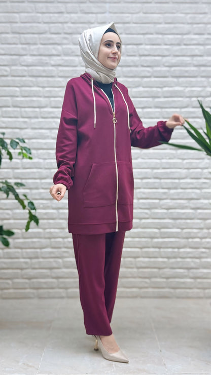 Kado Kapşonlu Pantolonlu Takım 251322