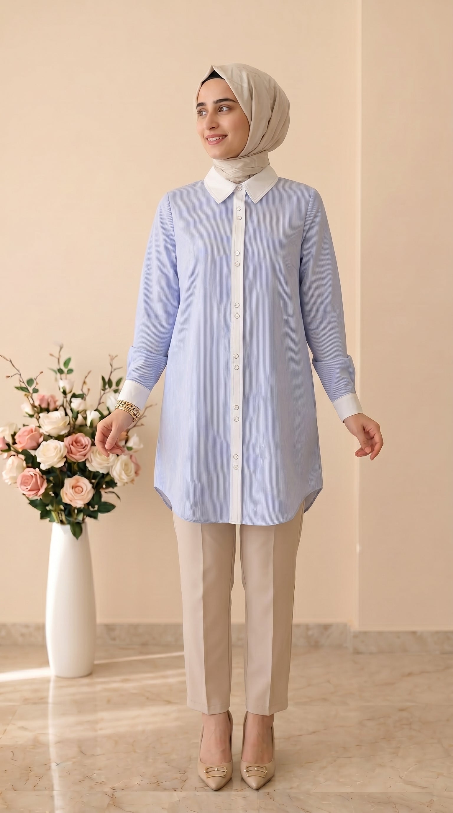 Doque Çizgili Tunik 61046