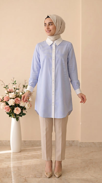 Doque Çizgili Tunik 61046