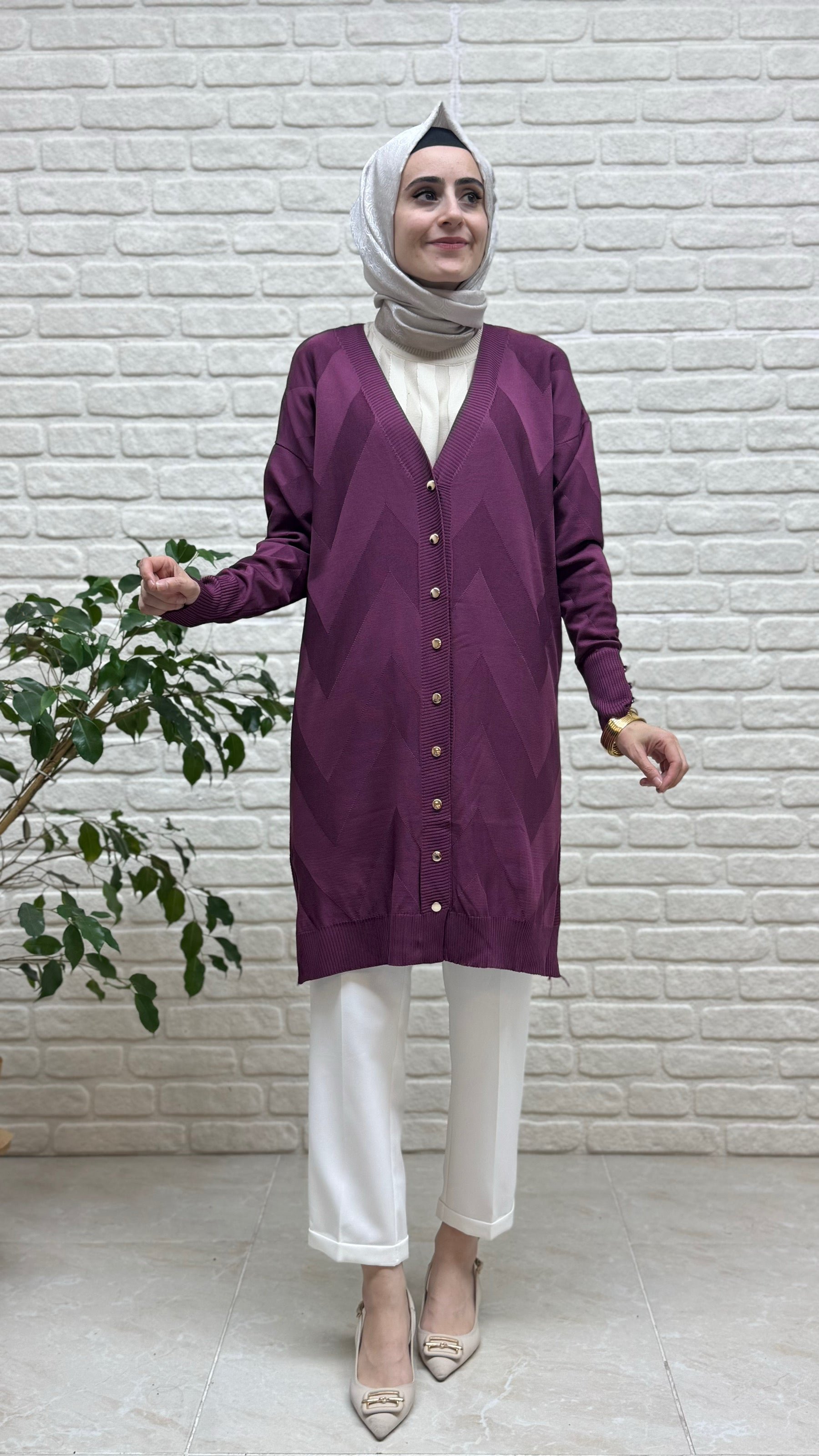 Beranisa Soğuk İp Hırka 3193