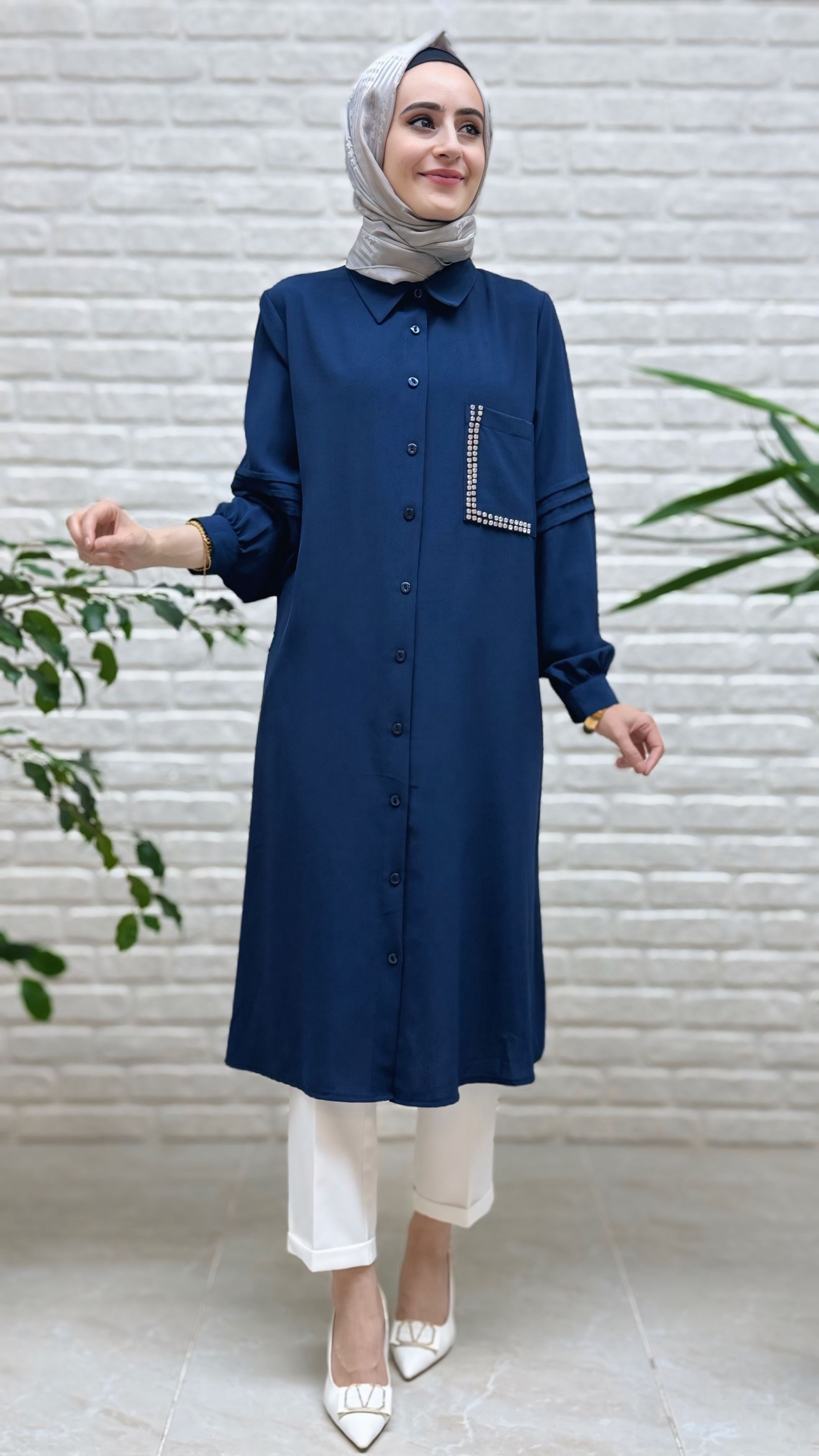 Eylül Taş Detay Tunik