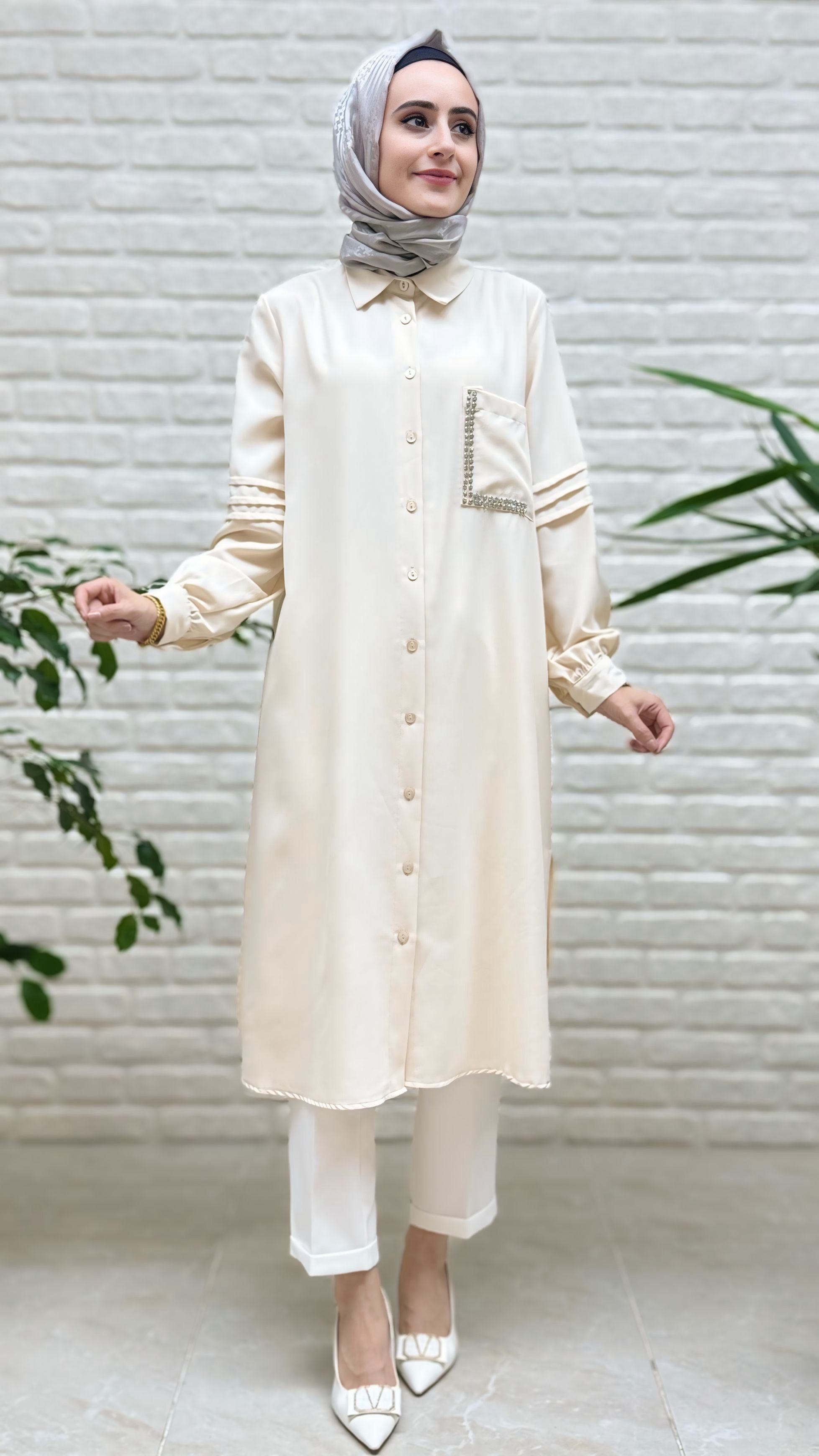 Eylül Taş Detay Tunik