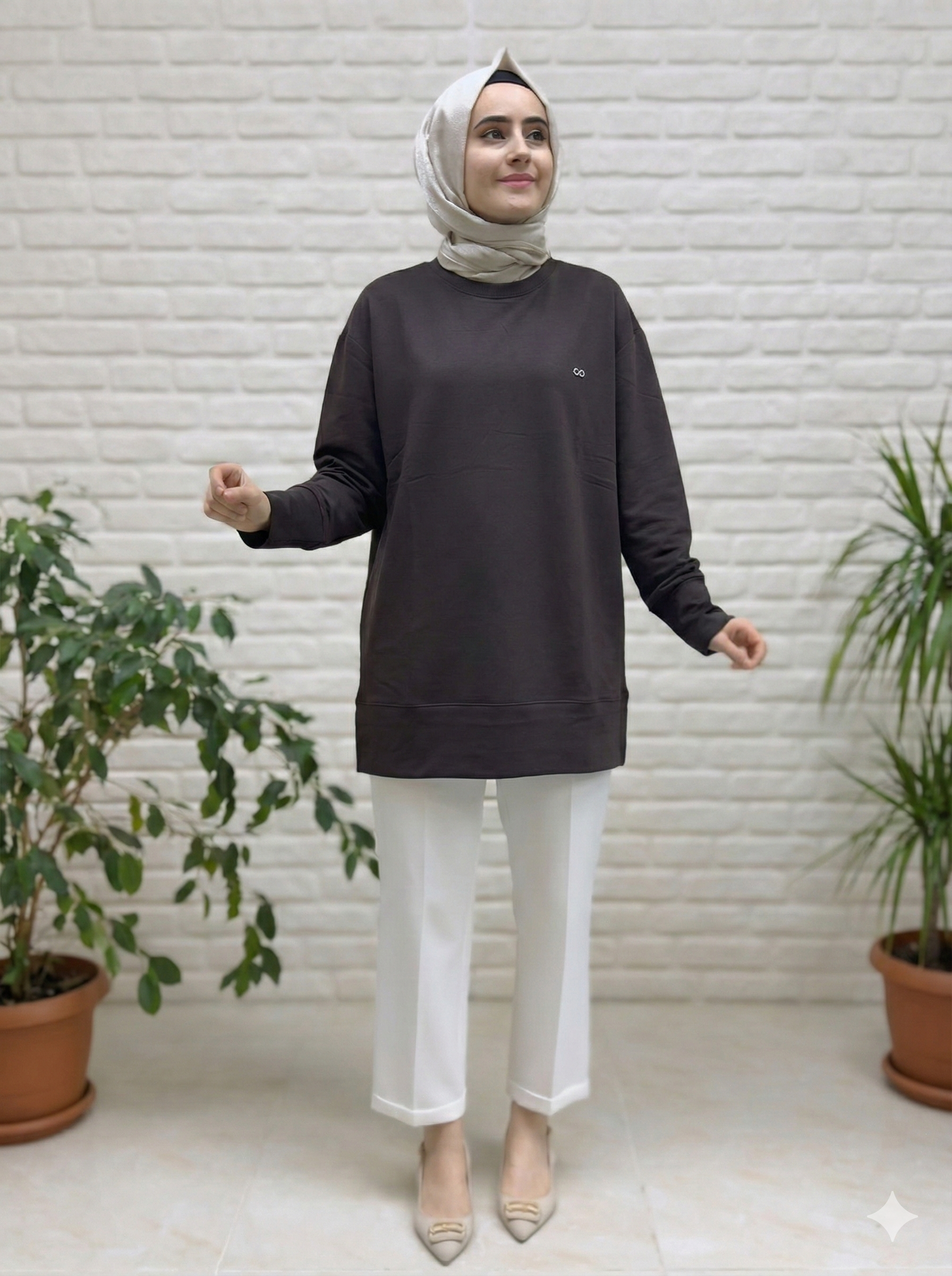 Kado Geniş Manşetli Tunik 257563