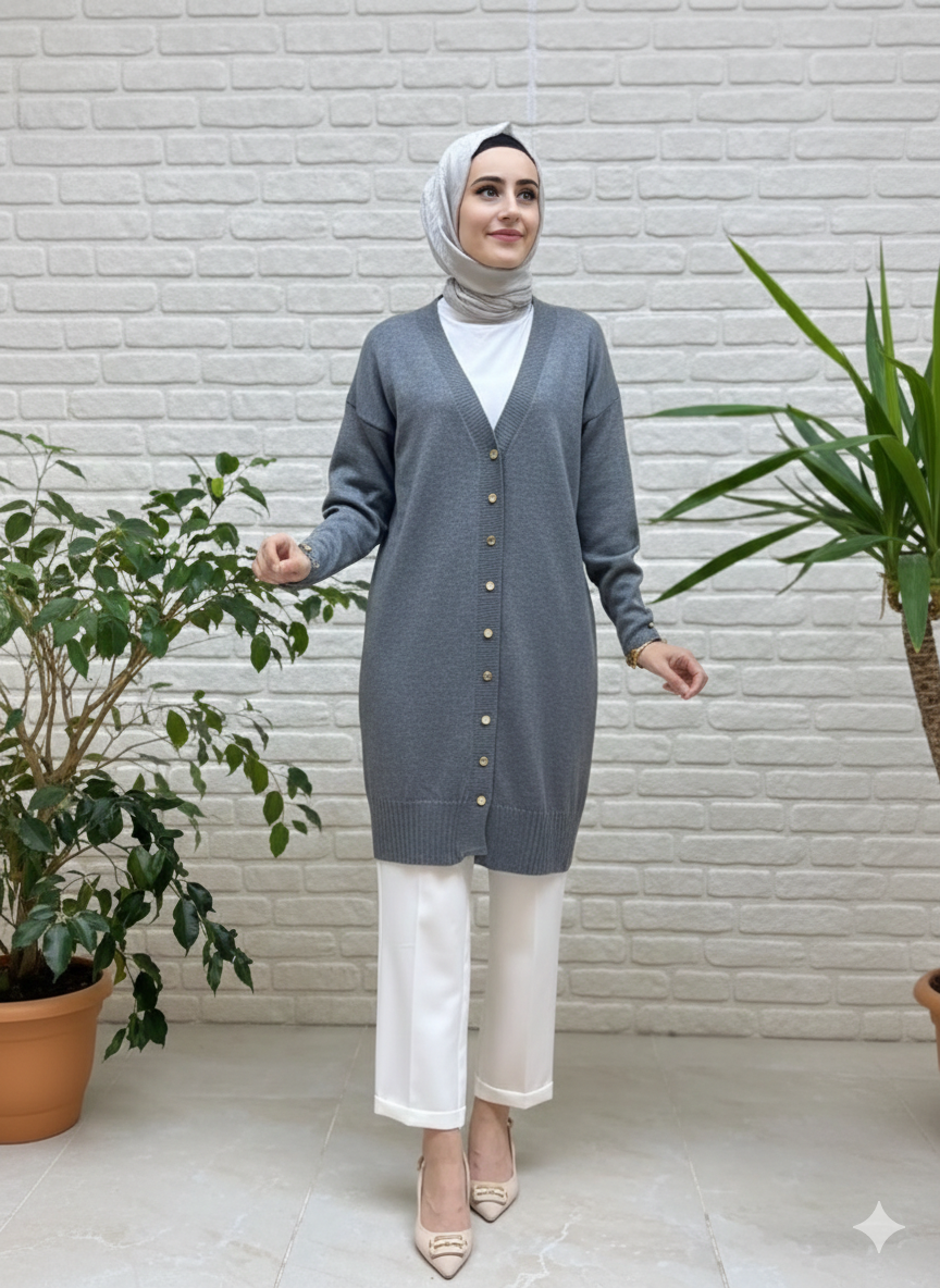 Beranisa Soğuk ip Hırka 3176