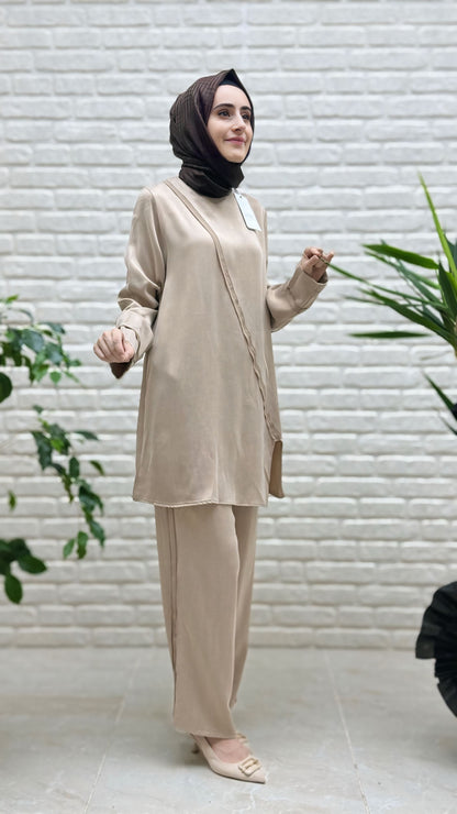 Nihle Pantolonlu Takım 8188