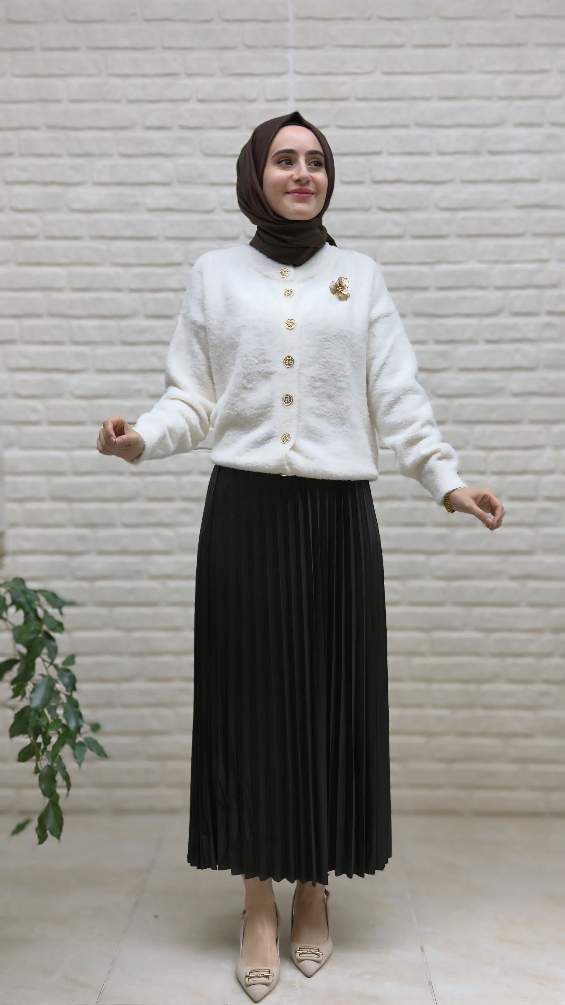 Beranisa Piliseli Etek 3975