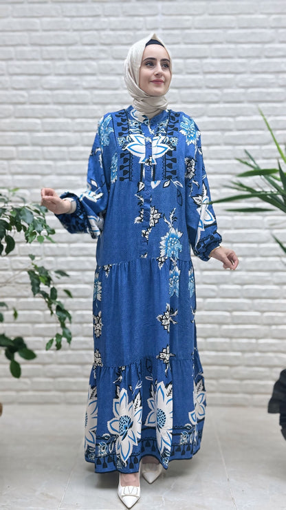 Beranisa %100 Pamuklu Elbise 3917