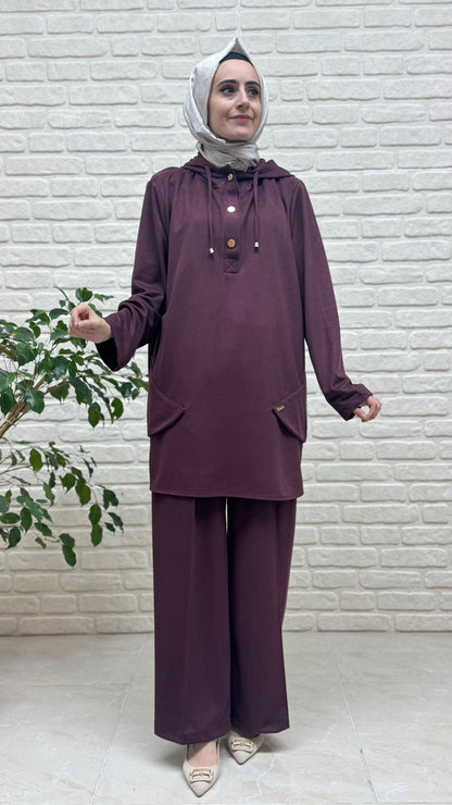 Ayşe Akay Nilda Pantolonlu Takım 7003