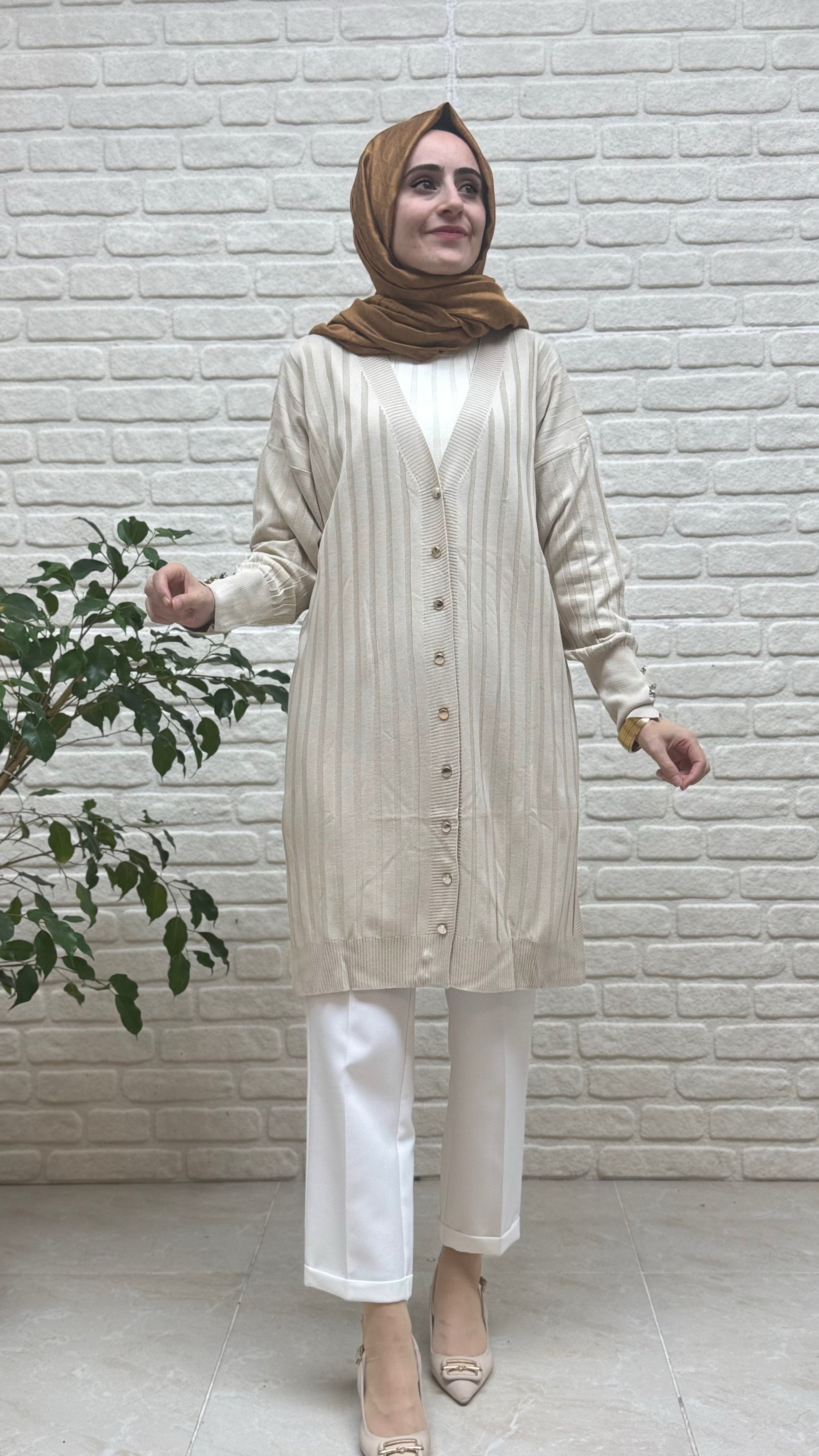 Novalüks Soğuk İp Hırka 3179