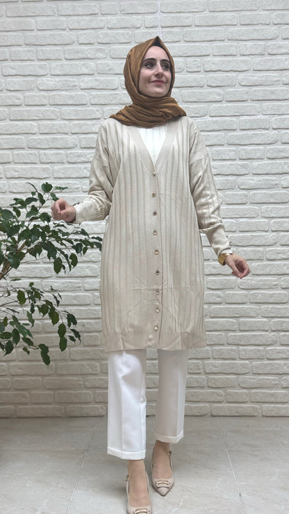 Novalüks Soğuk İp Hırka 3179