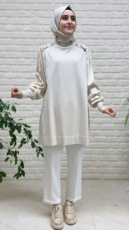 Beranisa İpek Kupra Tunik