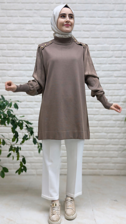 Beranisa İpek Kupra Tunik