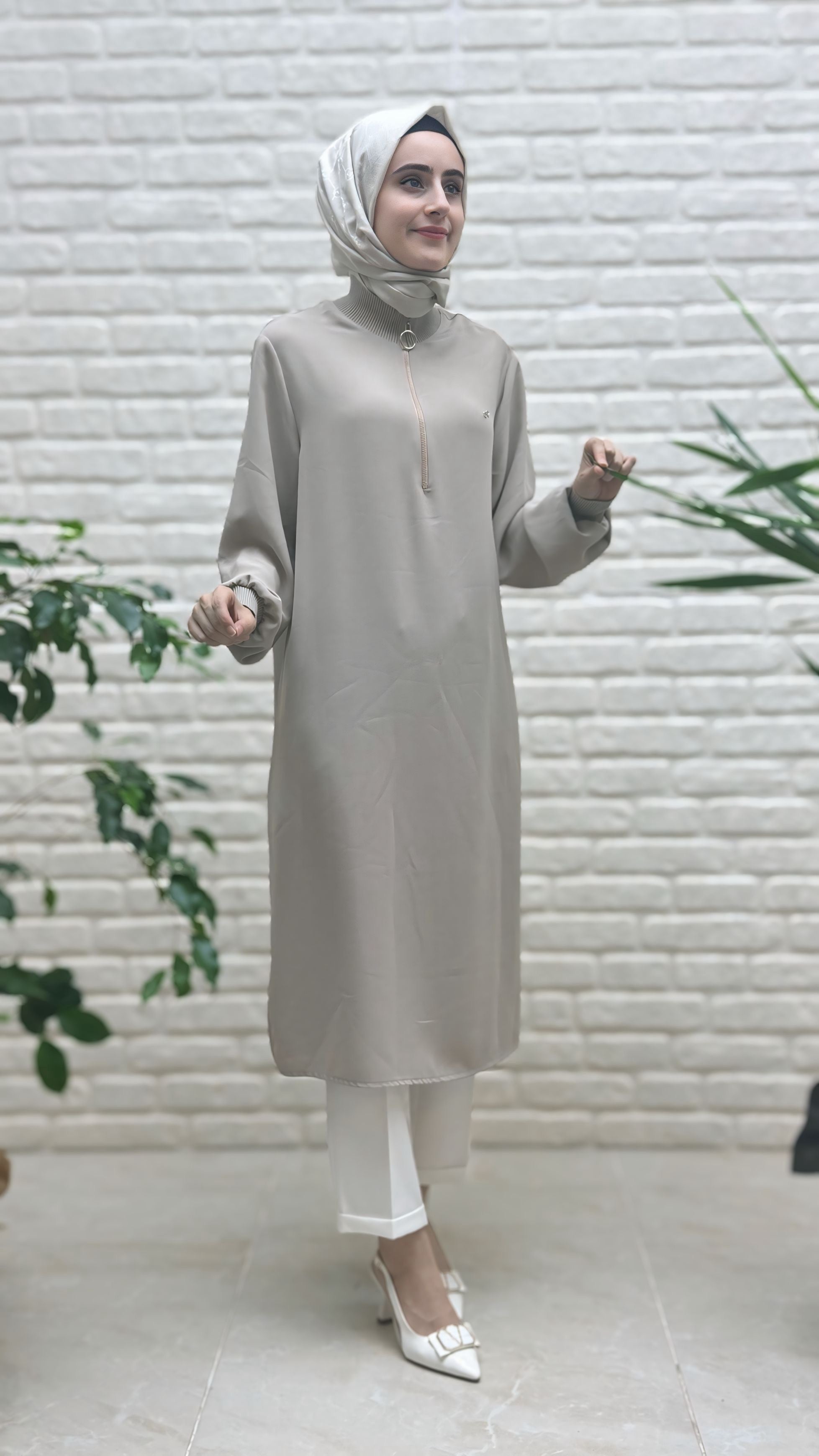 Kado Fermuarlı  Tunik 251491