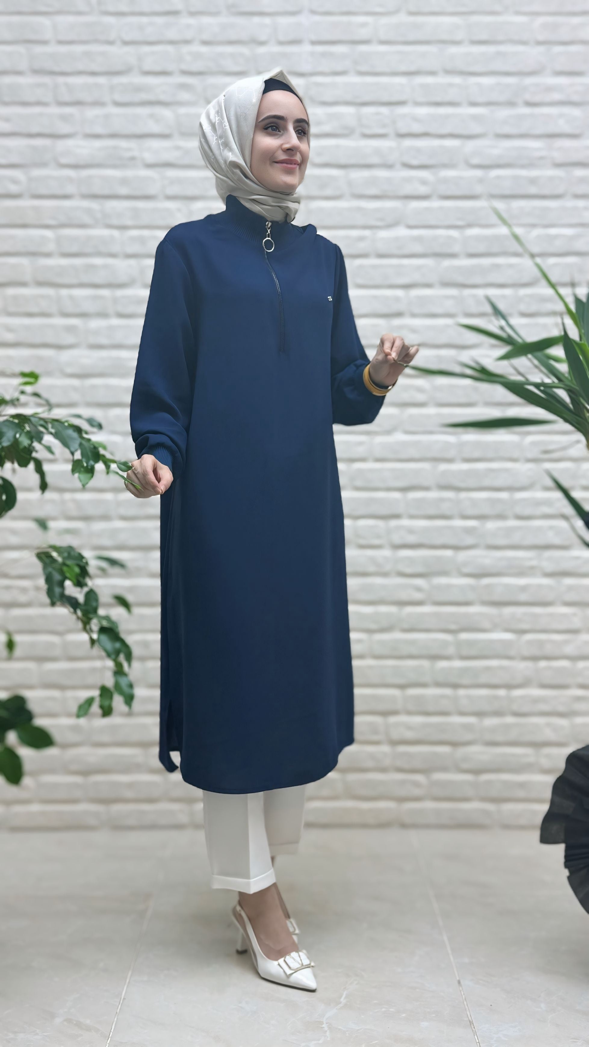 Kado Fermuarlı  Tunik 251491