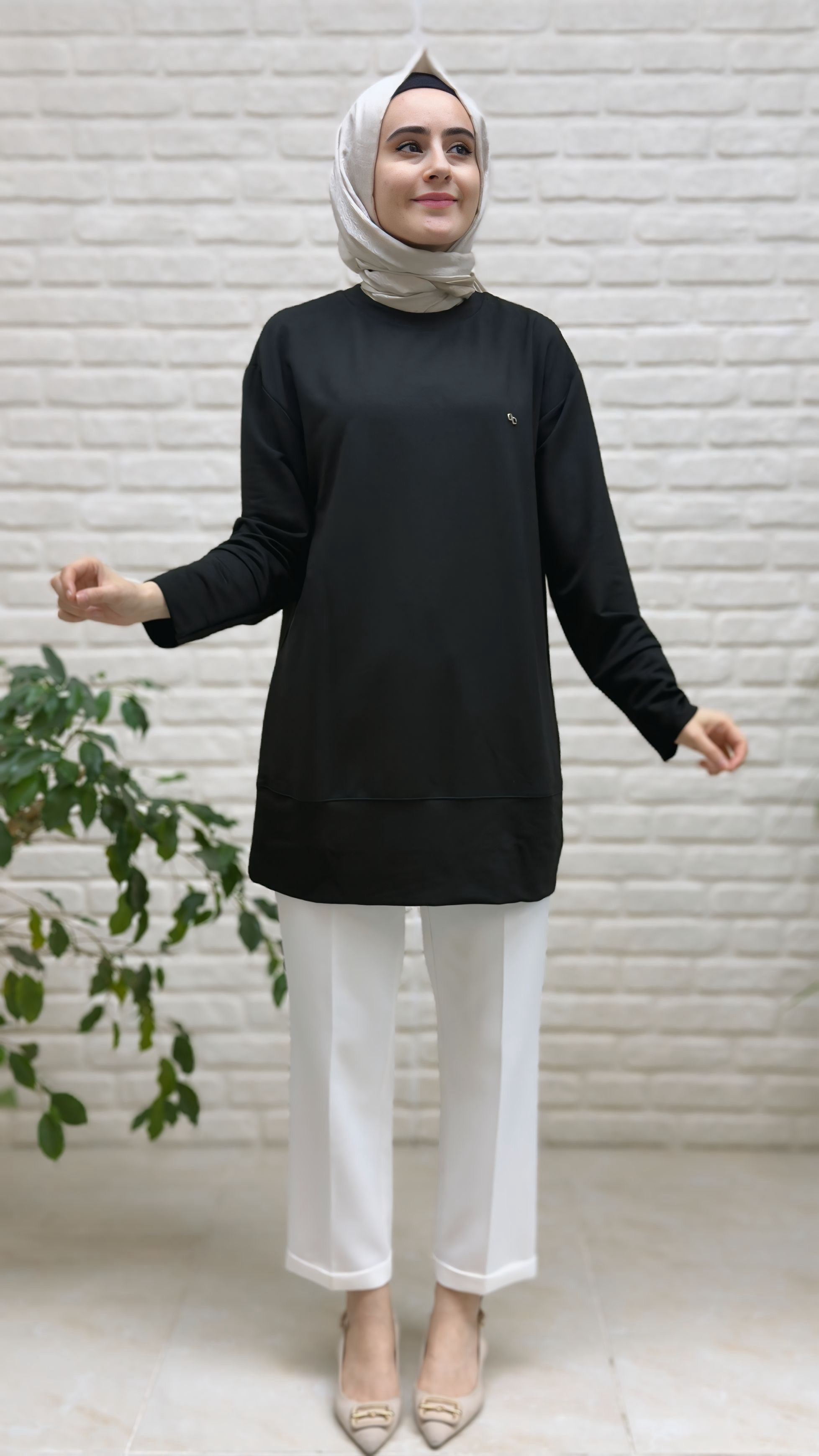 Kado Geniş Manşetli Tunik 257563