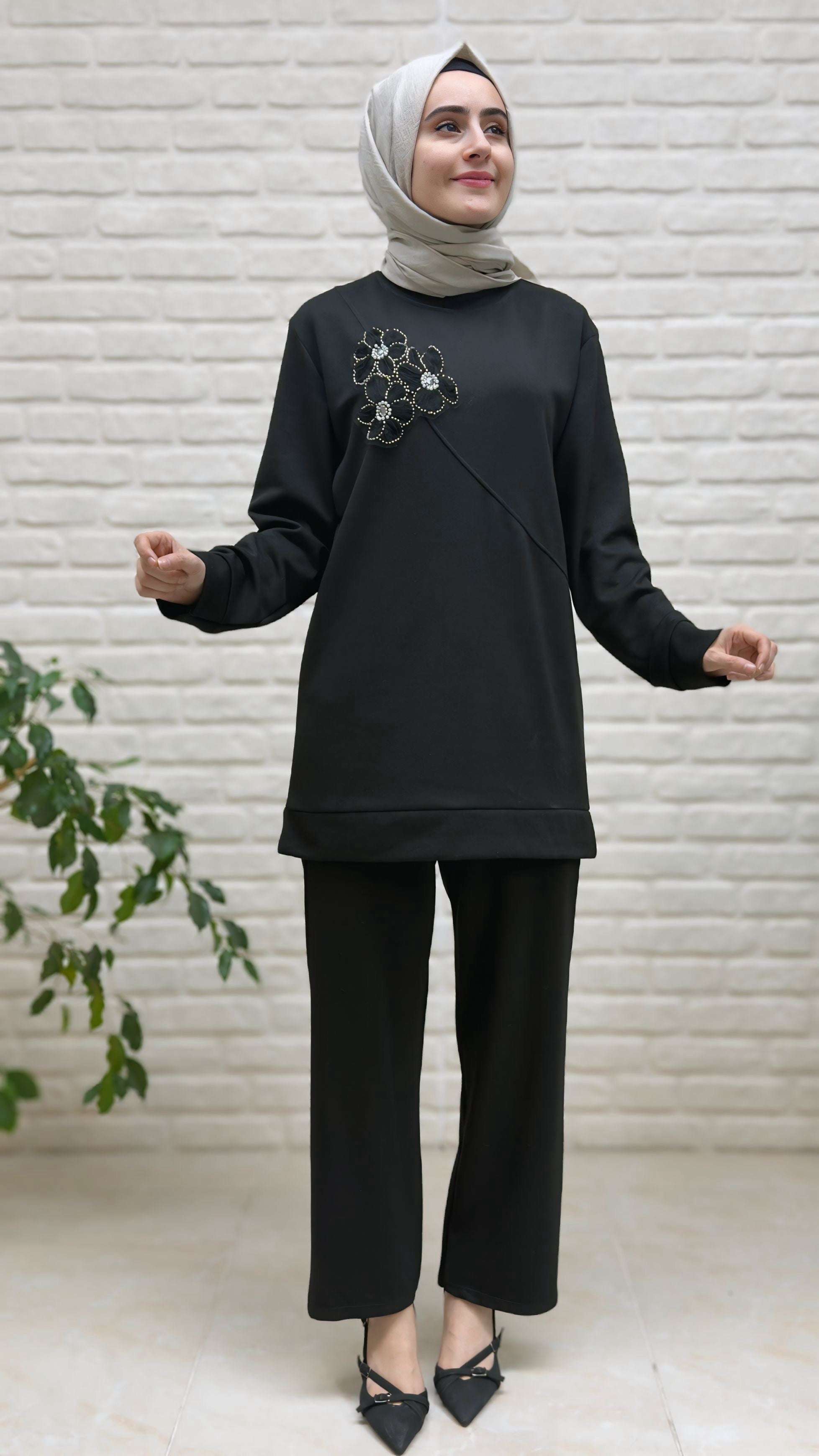 Beranisa Pantolonlu Takım 3988