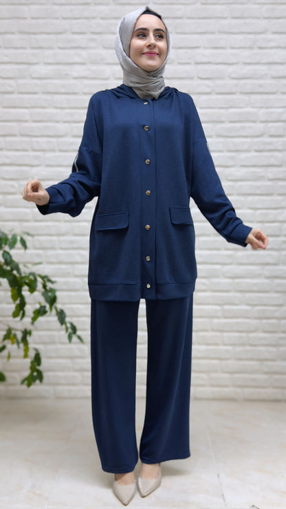 Beranisa Taşlı Pantolonlu Takım 3995