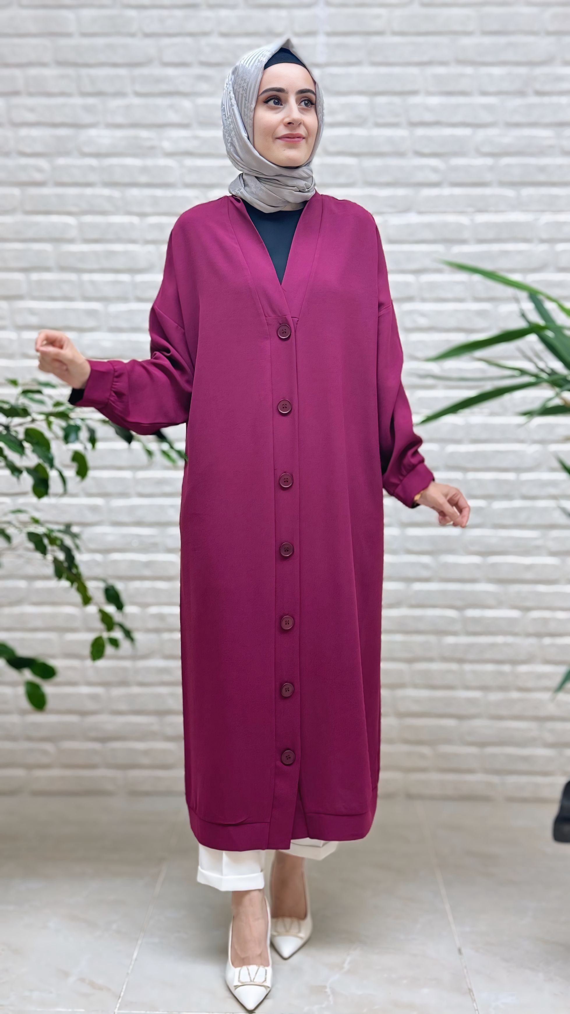 Eylül Düğmeli Linda Hırka 1586