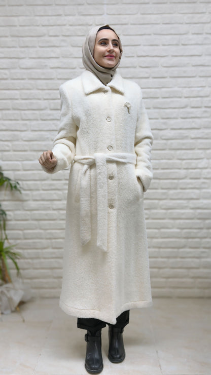 Doque Angora Bronşlu Kaban 57042