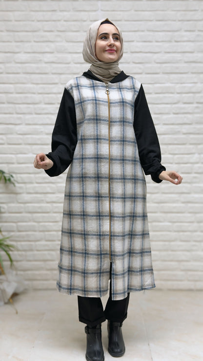 Beranisa Ekose Fermuarlı Kap 4003