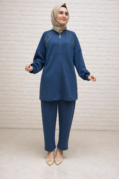 Tripen Fermuarlı Pantolonlu Takım 3368