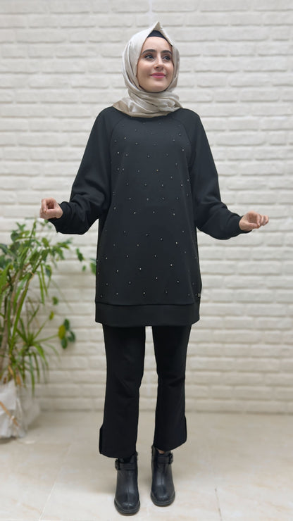 Armine Trend Taşlı Tunik 25KT449